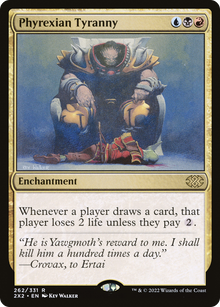 Phyrexian Tyranny⁣ - Double Masters 2022⁣ (Rare)⁣ [262]