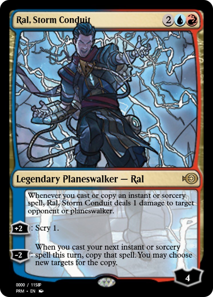 Ral, Storm Conduit (PRM-77965) - Magic Online Promos