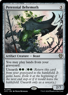 Perennial Behemoth⁣ - Commander: Outlaws of Thunder Junction⁣ (Rare)⁣ [262]