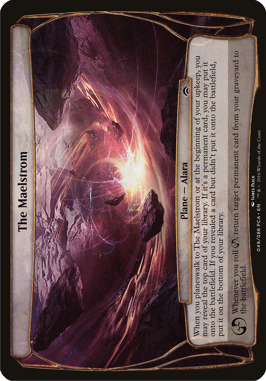 The Maelstrom (Planechase Anthology) (OVER-049) - Planechase Anthology Planes