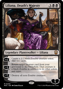 Liliana, Death's Majesty⁣ - Commander: Modern Horizons 3⁣ (Mythic)⁣ [200]