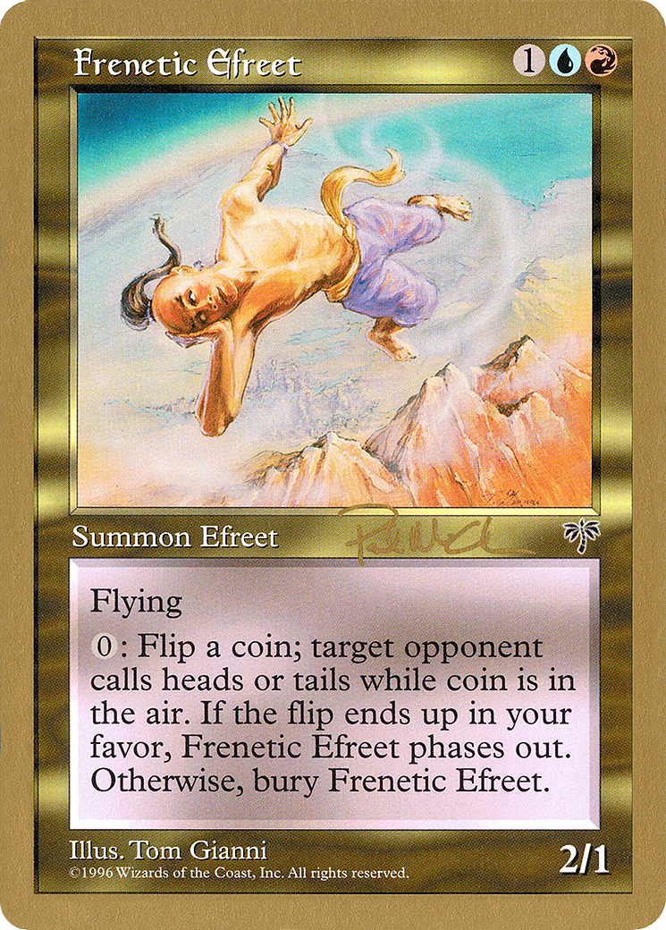Frenetic Efreet - 1997 Paul McCabe (MIR) (WCD-) - World Championship Decks 1997