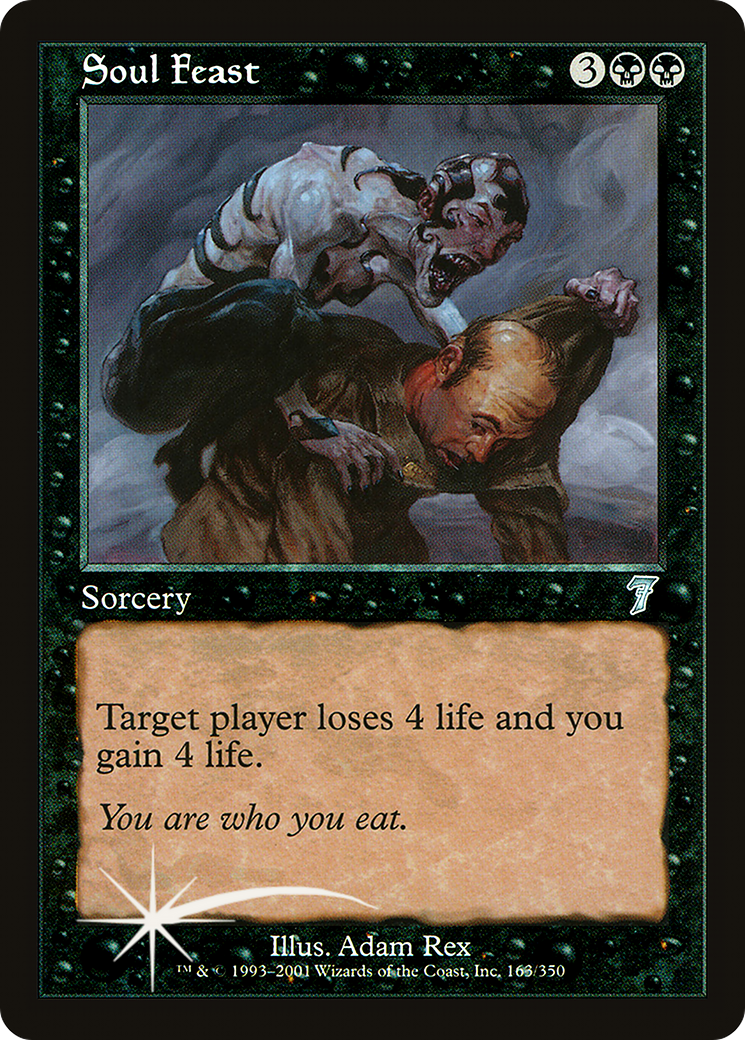 Soul Feast (7ED-163★) - Seventh Edition Foil