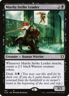 Mardu Strike Leader⁣ - Commander Legends: Battle for Baldur's Gate: Extras⁣ (Rare)⁣ [761]