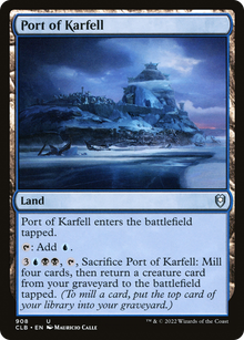 Port of Karfell⁣ - Commander Legends: Battle for Baldur's Gate: Extras⁣ (Uncommon)⁣ [908]