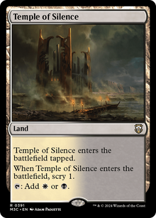 Temple of Silence⁣ - Commander: Modern Horizons 3⁣ (Rare)⁣ [391]