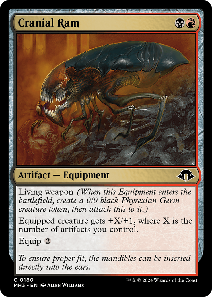 Cranial Ram⁣ - Modern Horizons 3⁣ (Common)⁣ [180]