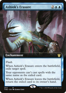 Ashiok's Erasure⁣ - Theros Beyond Death: Extras⁣ (Rare)⁣ [304]