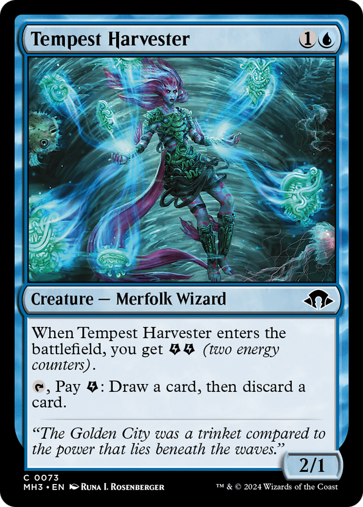 Tempest Harvester⁣ - Modern Horizons 3⁣ (Common)⁣ [73]