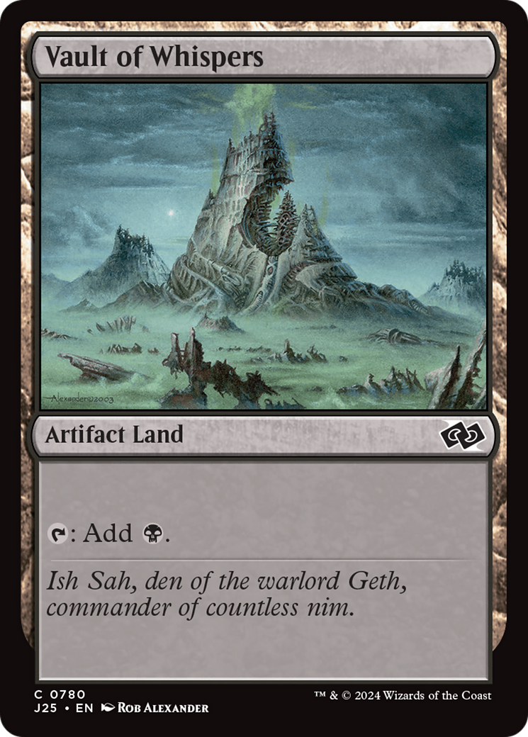 Vault of Whispers (J25-780) - Foundations Jumpstart