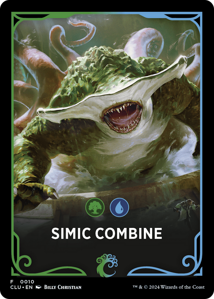 Simic Combine (FCLU-010) - Ravnica: Clue Edition Front Cards