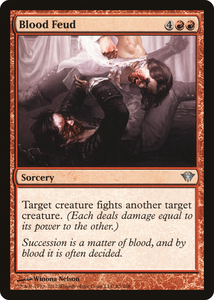 Blood Feud (DKA-083) - Dark Ascension