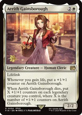 Aerith Gainsborough (PRE-004) - Prerelease Cards Foil