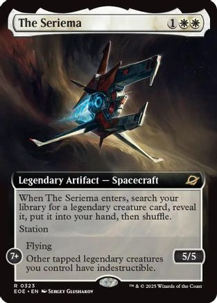 The Seriema (Extended Art) (EOE-323) - Edge of Eternities Foil