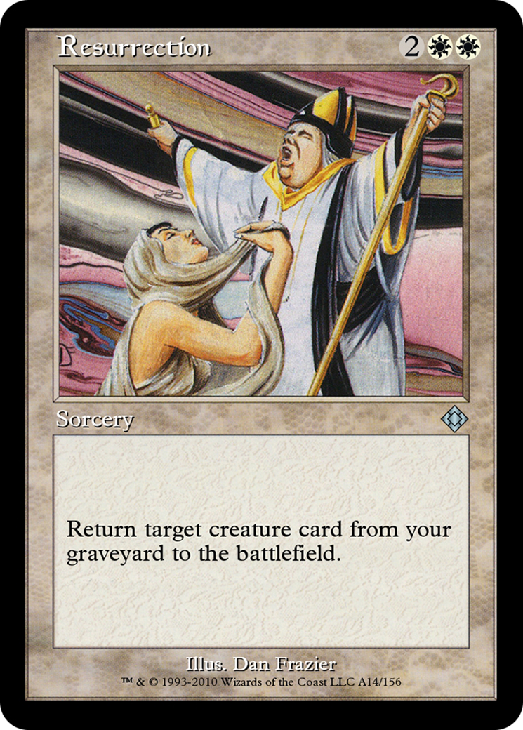 Resurrection (TD0-A14) - Magic Online Theme Decks