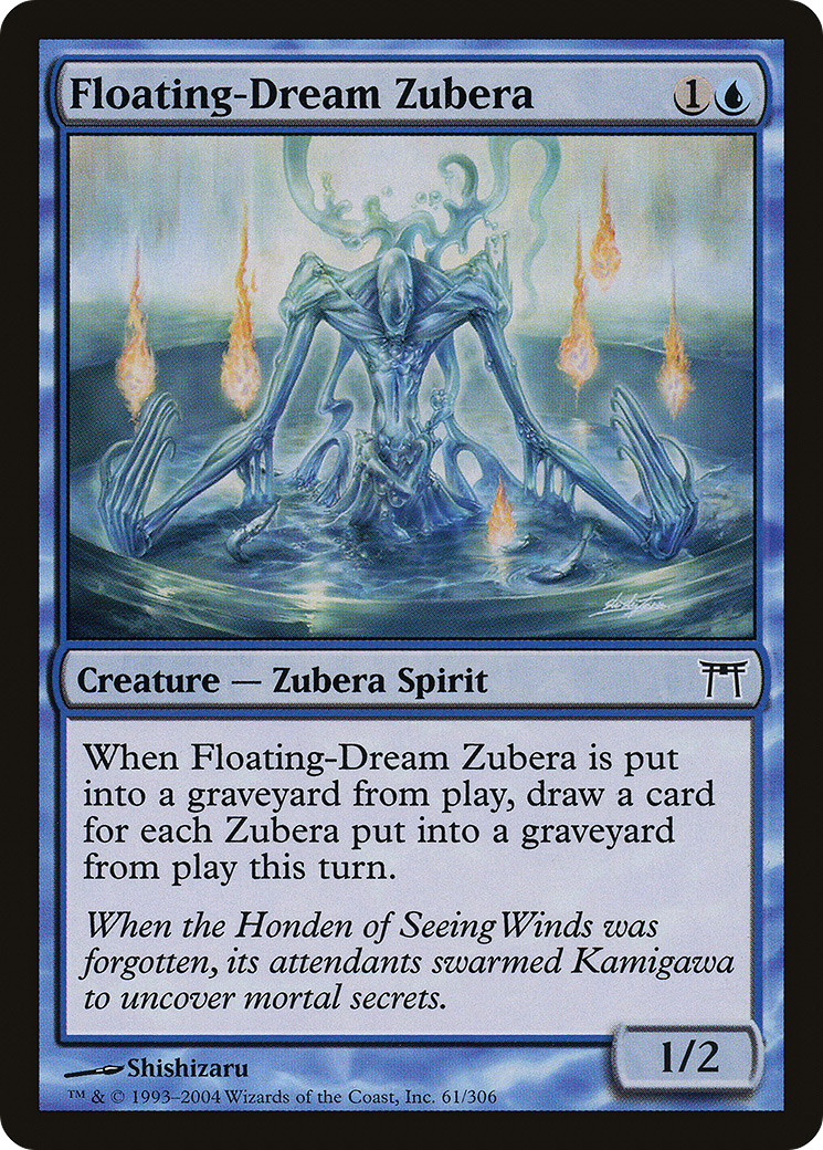 Floating-Dream Zubera (CHK-061) - Champions of Kamigawa