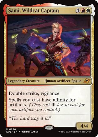 Sami, Wildcat Captain (EOE-226) - Edge of Eternities Foil