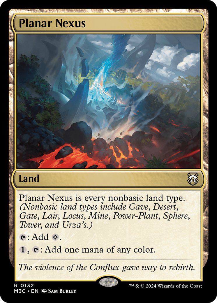 Planar Nexus⁣ - Commander: Modern Horizons 3⁣ (Rare)⁣ [132]