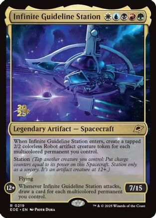 Infinite Guideline Station (PRE-219) - Prerelease Cards Foil
