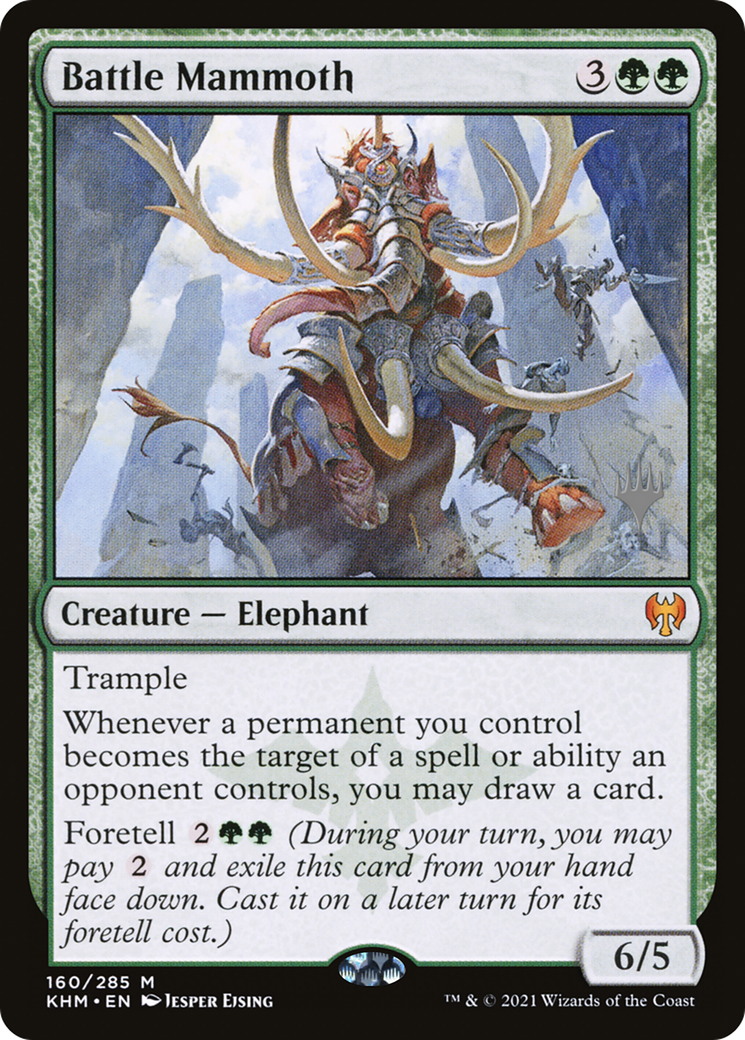 Battle Mammoth (PPKHM-160P) - Kaldheim Promos