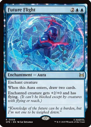 Future Flight (SPE, MAR-006) - Marvel's Spider-Man: Eternal-Legal Foil