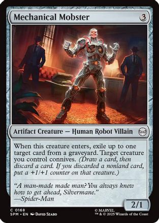 Mechanical Mobster (SPM-168) - Marvel's Spider-Man Foil