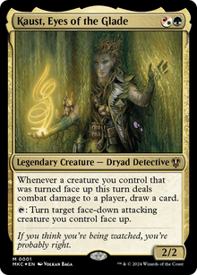 Kaust, Eyes of the Glade⁣ - Commander: Murders at Karlov Manor⁣ (Mythic)⁣ [1]