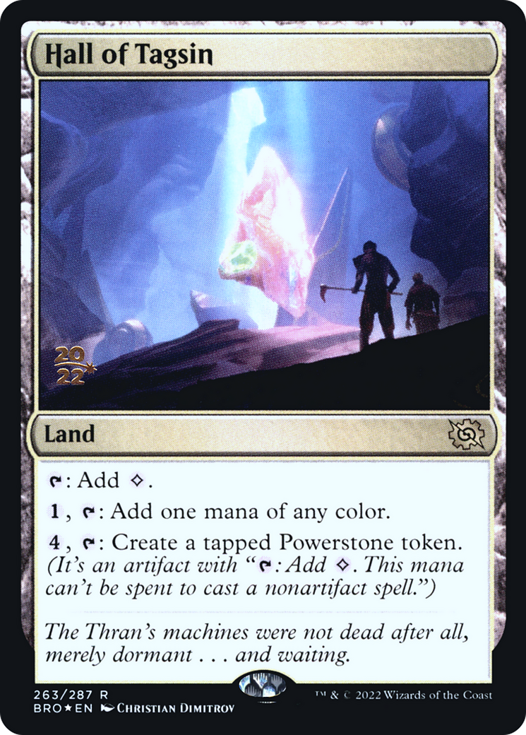Hall of Tagsin (PRE-263S) - The Brothers' War Promos Foil