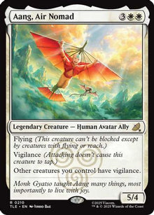 Aang, Air Nomad (TLE-210) - Avatar: The Last Airbender: Eternal-Legal Foil