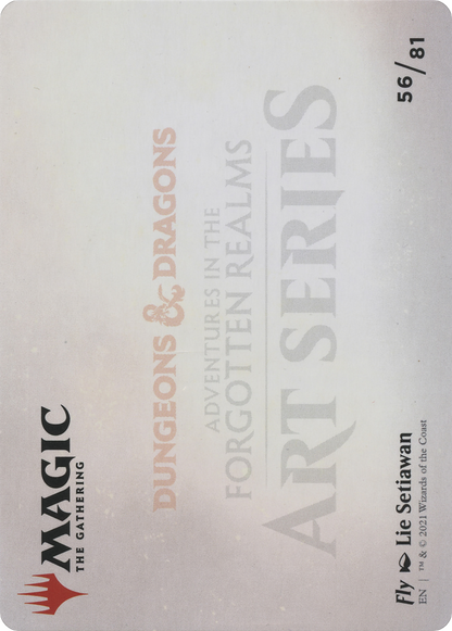 Fly // Fly (AAFR-056) - Adventures in the Forgotten Realms Art Series (Borderless) Foil