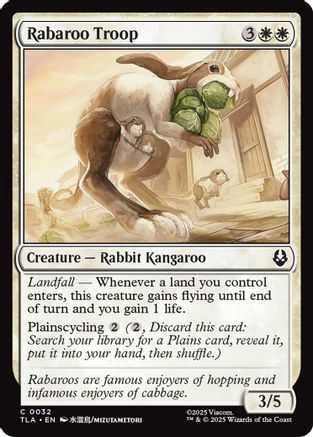 Rabaroo Troop (TLA-032) - Avatar: The Last Airbender
