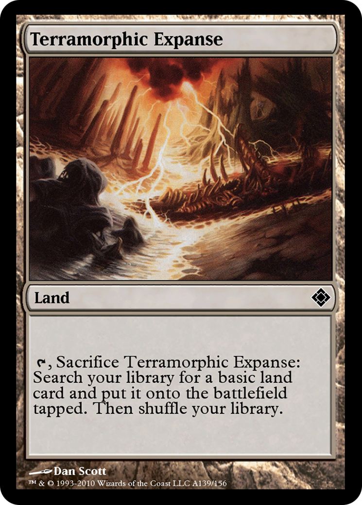 Terramorphic Expanse (TD0-A139) - Magic Online Theme Decks