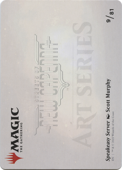 Speakeasy Server // Speakeasy Server (ASNC-009) - New Capenna Art Series (Borderless)