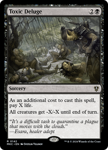 Toxic Deluge⁣ - Commander: Murders at Karlov Manor⁣ (Rare)⁣ [142]