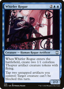 Whirler Rogue⁣ - Commander: Streets of New Capenna⁣ (Uncommon)⁣ [238]