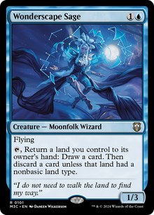 Wonderscape Sage⁣ - Commander: Modern Horizons 3⁣ (Rare)⁣ [101]
