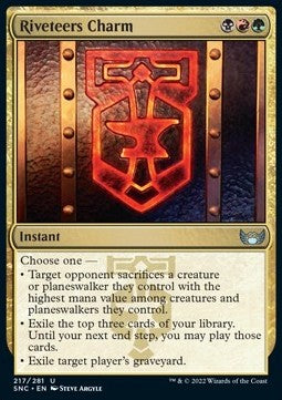 Riveteers Charm⁣ - Streets of New Capenna⁣ (Uncommon)⁣ [217]