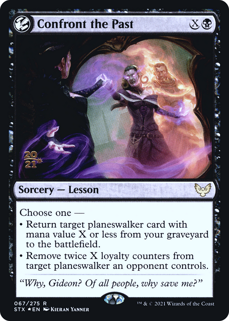 Confront the Past (PRE-67S) - Strixhaven: School of Mages Promos: (lesson) Foil