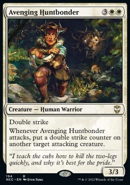 Avenging Huntbonder⁣ - Commander: Streets of New Capenna⁣ (Rare)⁣ [194]