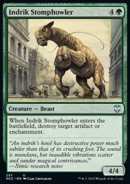 Indrik Stomphowler⁣ - Commander: Streets of New Capenna⁣ (Uncommon)⁣ [297]