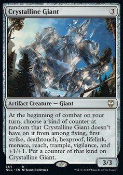 Crystalline Giant⁣ - Commander: Streets of New Capenna⁣ (Rare)⁣ [364]