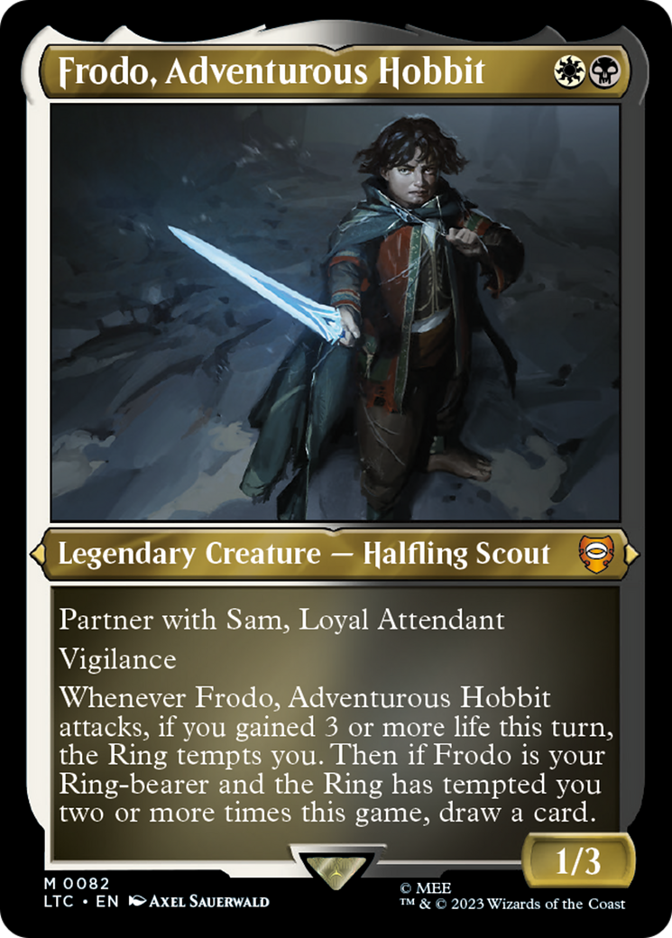 Frodo, Adventurous Hobbit (V.2)⁣ - Commander: The Lord of the Rings: Tales of Middle-earth: Extras⁣ (Mythic)⁣ [2]
