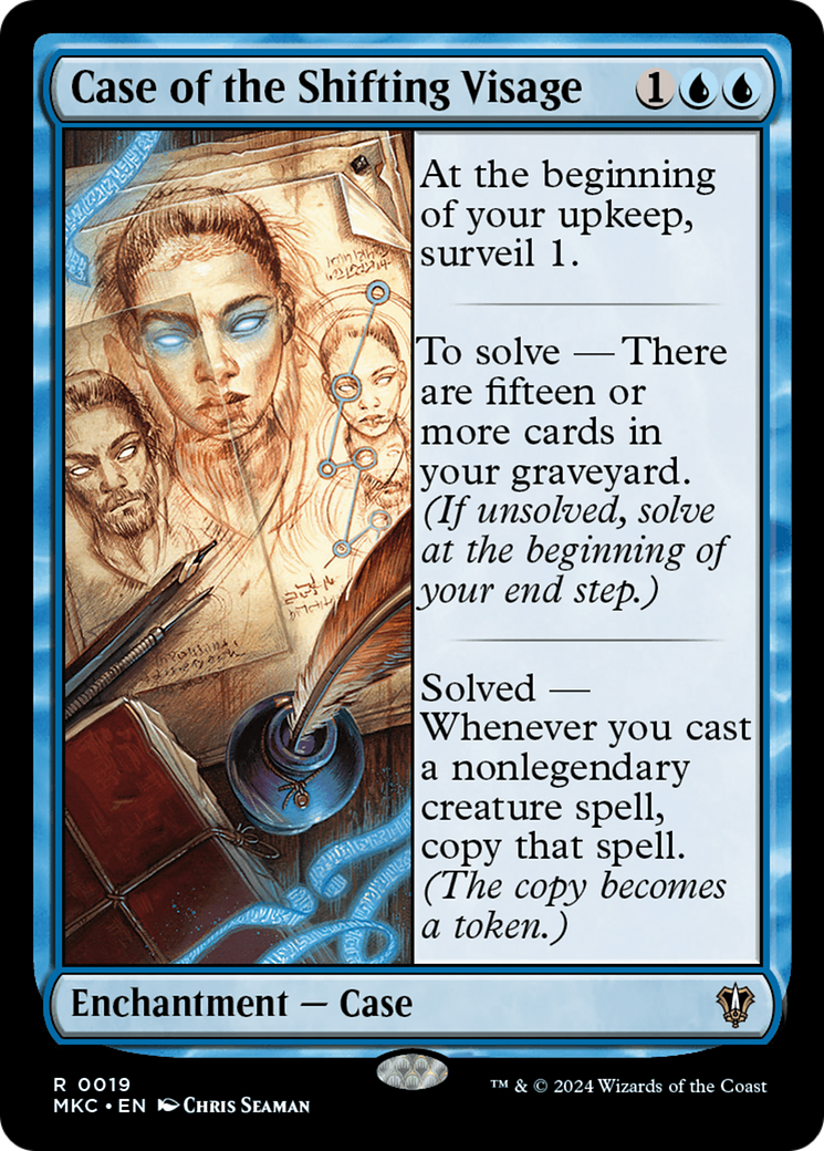 Case of the Shifting Visage⁣ - Commander: Murders at Karlov Manor⁣ (Rare)⁣ [19]