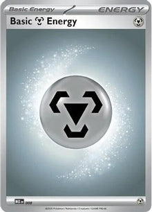 Basic Metal Energy 008  - Reverse Holofoil MEE Mega Evolution Energies - Common