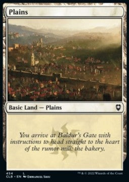 Plains (V.4)⁣ - Commander Legends: Battle for Baldur's Gate: Extras⁣ (Land)⁣ [454]
