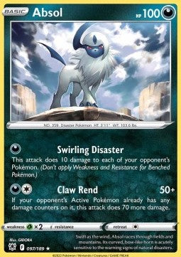 Absol⁣ - Astral Radiance⁣ (Holo Rare)⁣ [097]