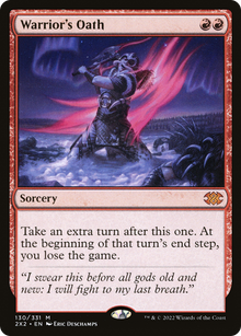 Warrior's Oath⁣ - Double Masters 2022⁣ (Mythic)⁣ [130]