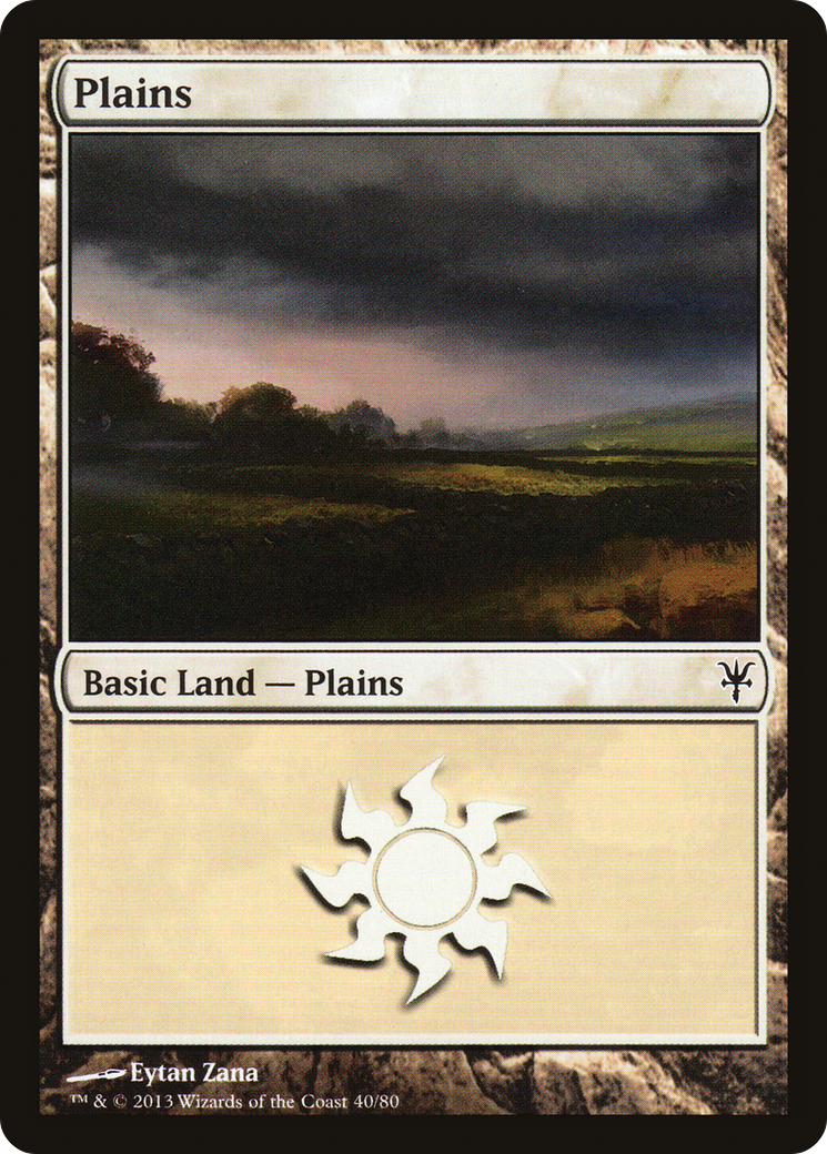 Plains (40) (DDK-040) - Duel Decks: Sorin vs. Tibalt