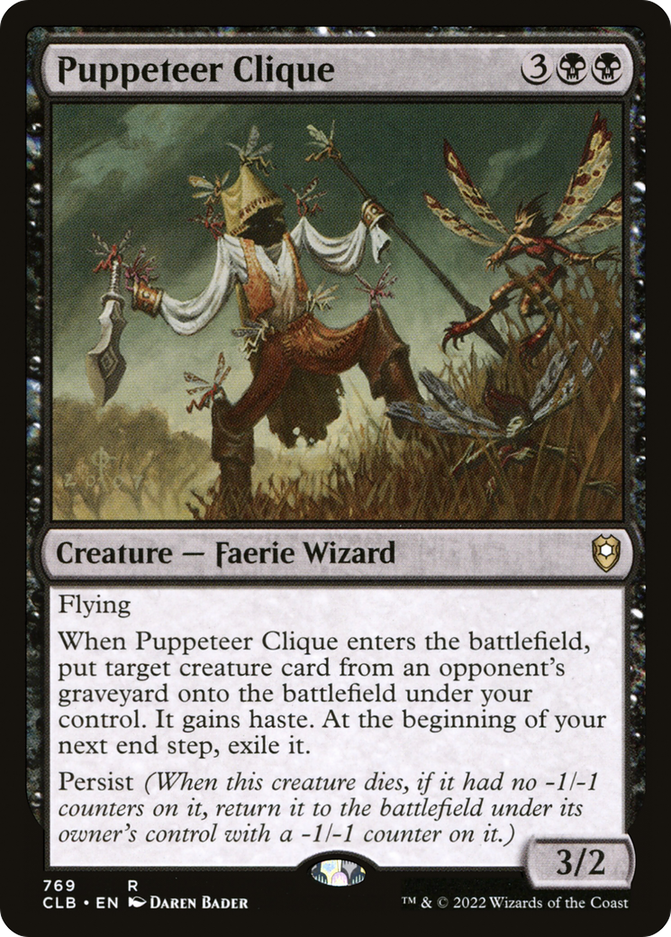 Puppeteer Clique⁣ - Commander Legends: Battle for Baldur's Gate: Extras⁣ (Rare)⁣ [769]