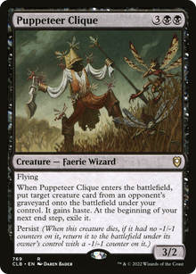 Puppeteer Clique⁣ - Commander Legends: Battle for Baldur's Gate: Extras⁣ (Rare)⁣ [769]